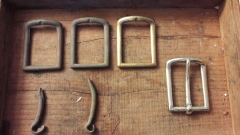 Boucles laiton - Les étapes de la transformation