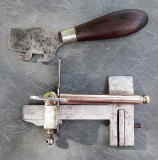 Couteau mécanique artisanal