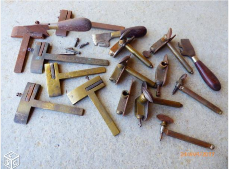 Lot couteaux mécaniques