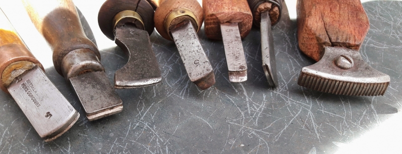Outils divers cordonnier