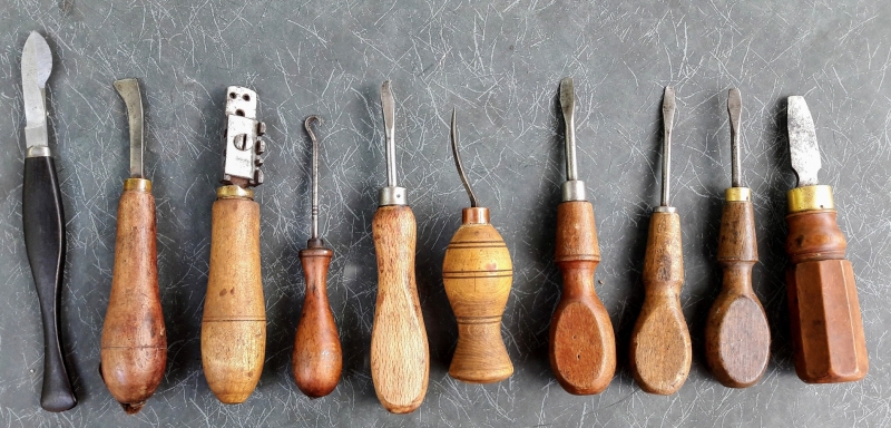 Outils divers cordonnier