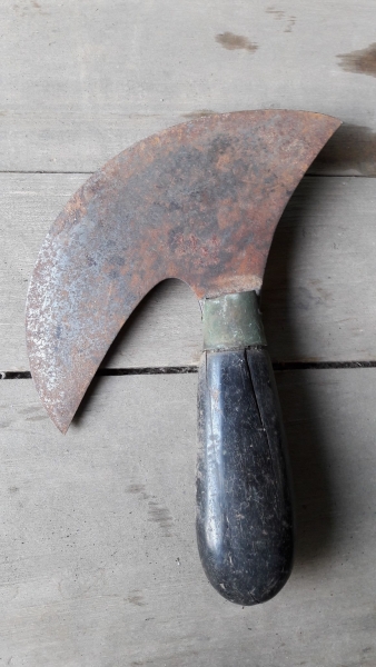 Couteau à pied hirondelle (avant)