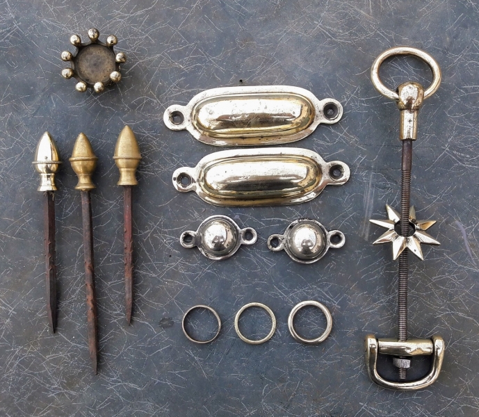 Pièces de collier de trait