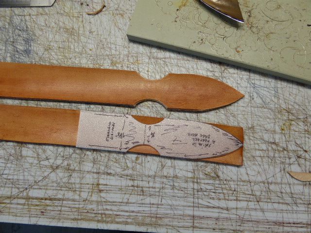 découpe des lanières